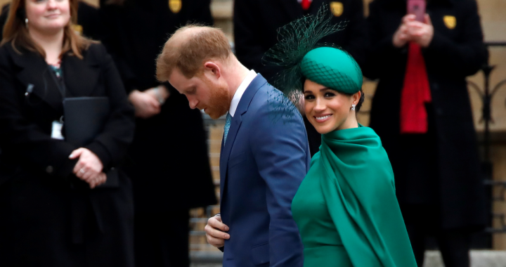 Meghan Markle Wore A Thing: Emilia Wickstead Cape Dress Edition